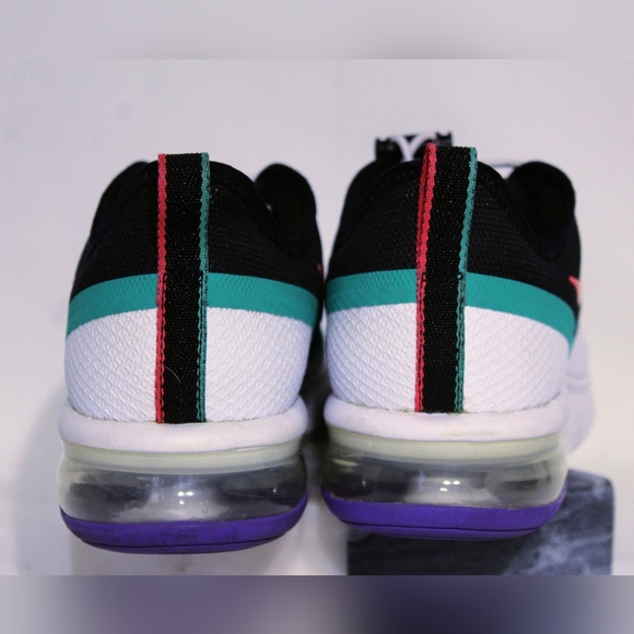 Nike Air Max Sequent 4.5 Black Kinetic Green, sz men's 9, EUC - Picture 9 of 15